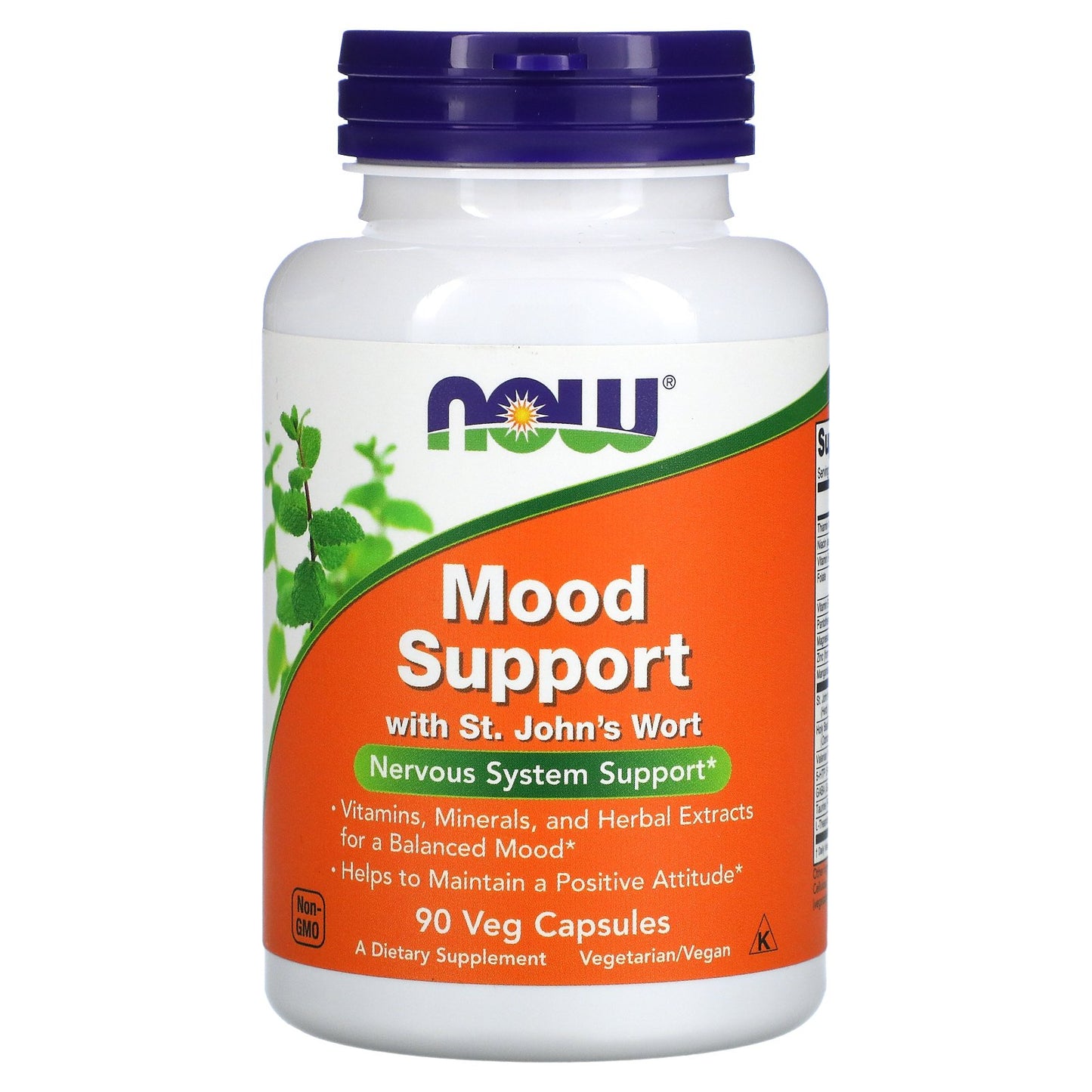 NOW Foods, Mood Support with St. John's Wort, 90 Veg Capsules