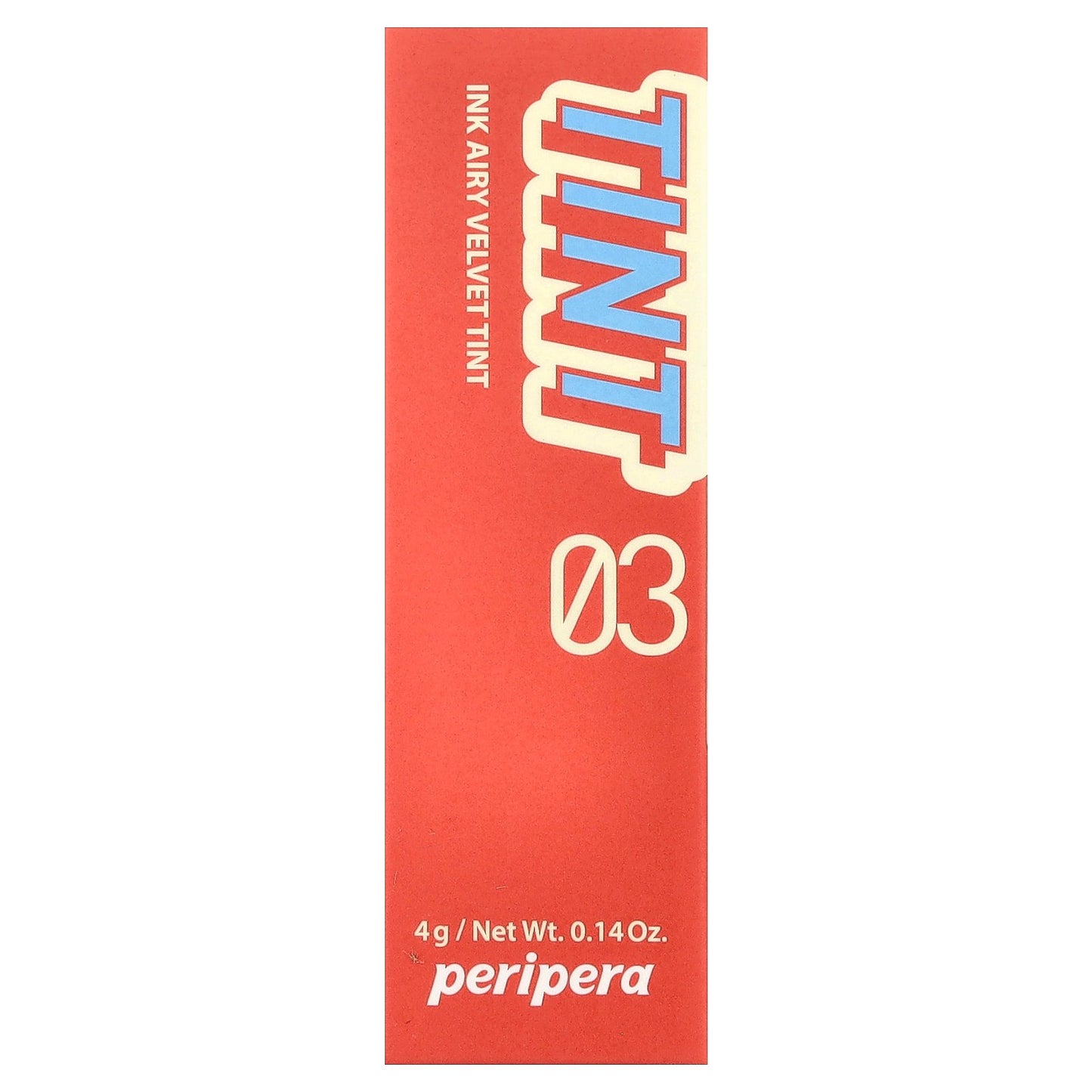 Peripera, Ink Airy Velvet Tint, 03 Cartoon Coral , 0.14 oz (4 g)