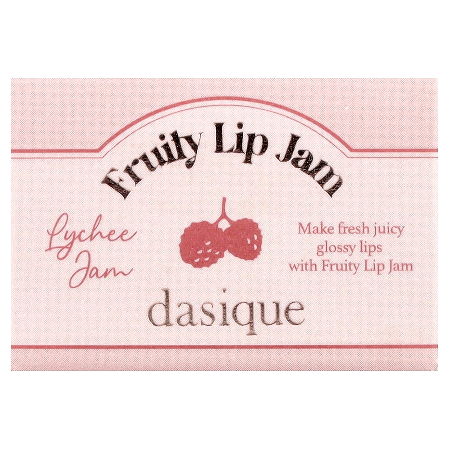 Dasique, Fruity Lip Jam, 09 Lychee Jam, 0.14 oz (4 g)