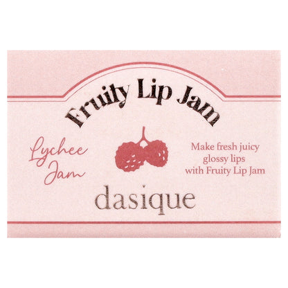 Dasique, Fruity Lip Jam, 09 Lychee Jam, 0.14 oz (4 g)