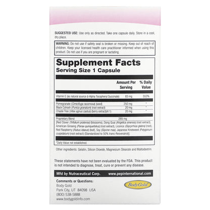 BodyGold, Estro Max, 60 Capsules