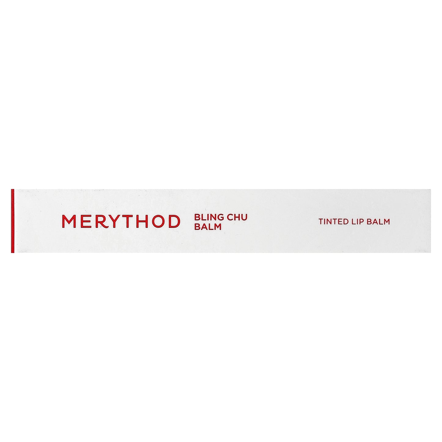 Merythod, Bling Chu Tinted Lip Balm, 01 Red Waltz, 0.12 oz (3.3 g)