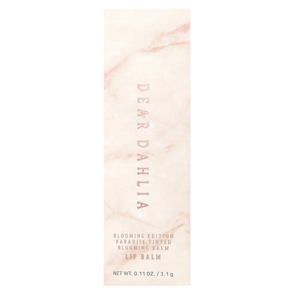 Dear Dahlia, Blooming Edition, Paradise Tinted Blooming Balm, Lip Balm, Fantasy, 0.11 oz (3.1 g)