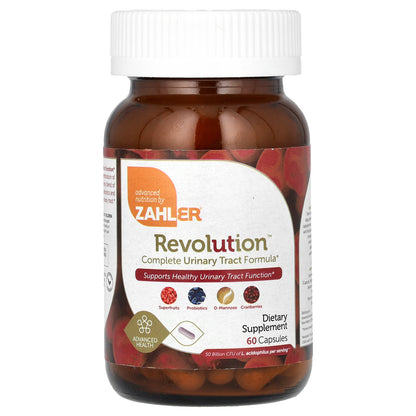 Zahler, Revolution, Complete Urinary Tract Formula, 60 Capsules