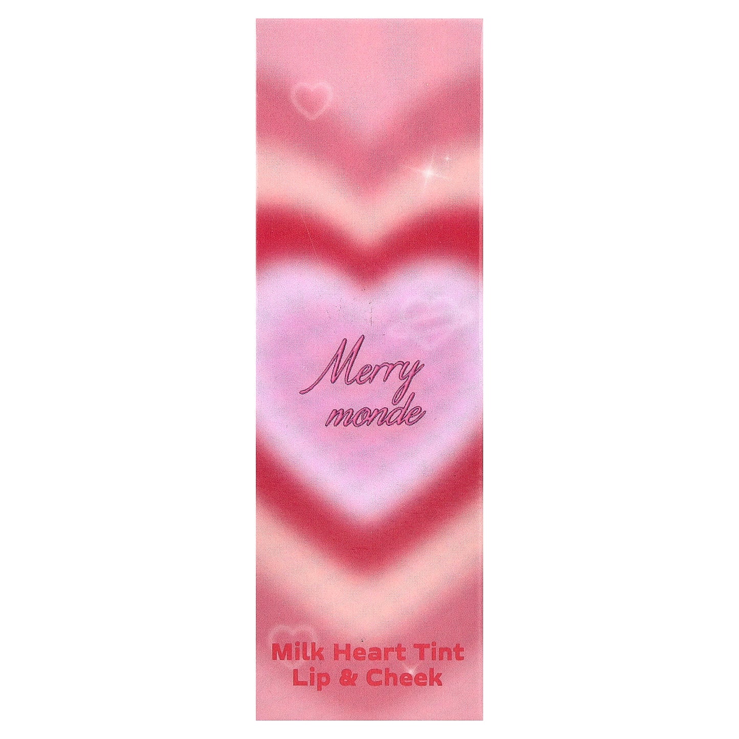 Merrymonde, Milk Heart Tint, Lip & Cheek, 05 Apple Milk, 5 g