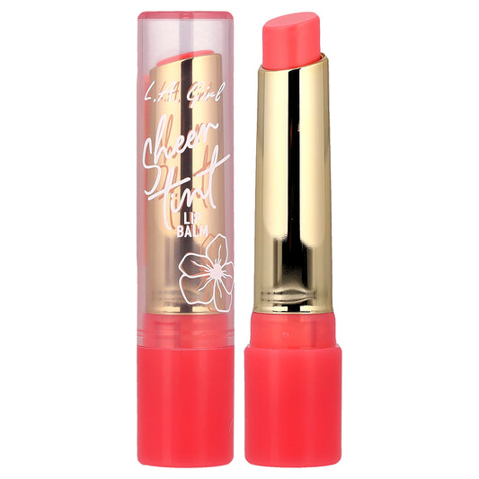 L.A. Girl, Sheer Tint, Lip Balm, GLC601 Sheer Pink, 0.07 oz (2 g)