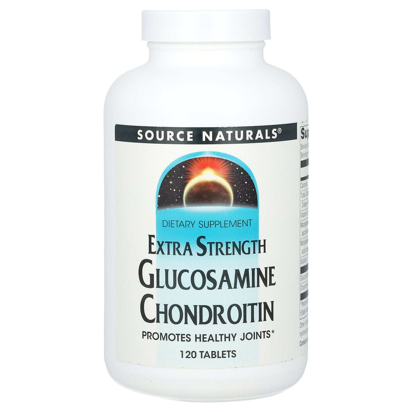 Source Naturals, Glucosamine Chondroitin, 120 Tablets