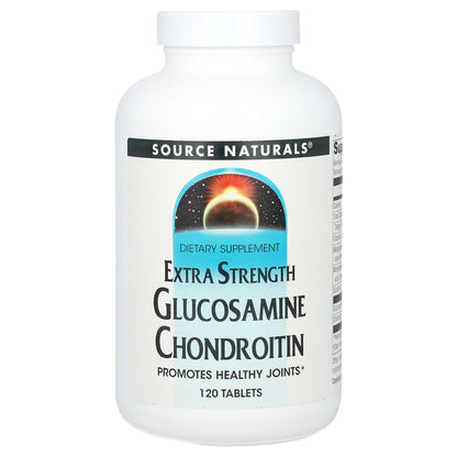 Source Naturals, Glucosamine Chondroitin, 120 Tablets