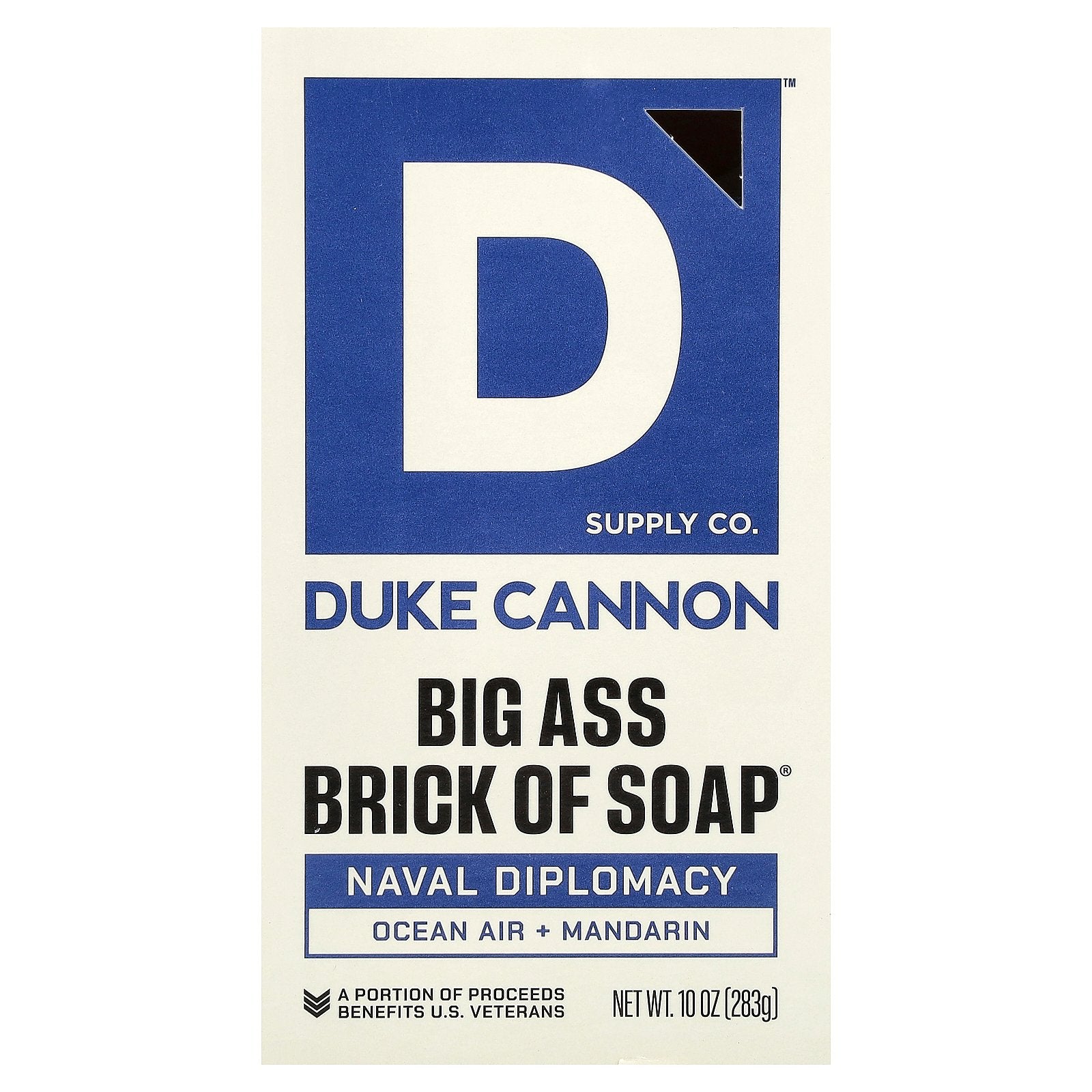 Duke Cannon Supply Co., Big Brick Of Bar Soap®, Naval Diplomacy, 10 oz (283 g)