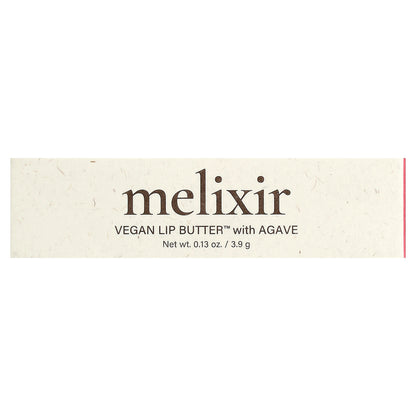 Melixir, Vegan Lip Butter™ with Agave,  05 Dewy Rose, 0.13 oz (3.9 g)