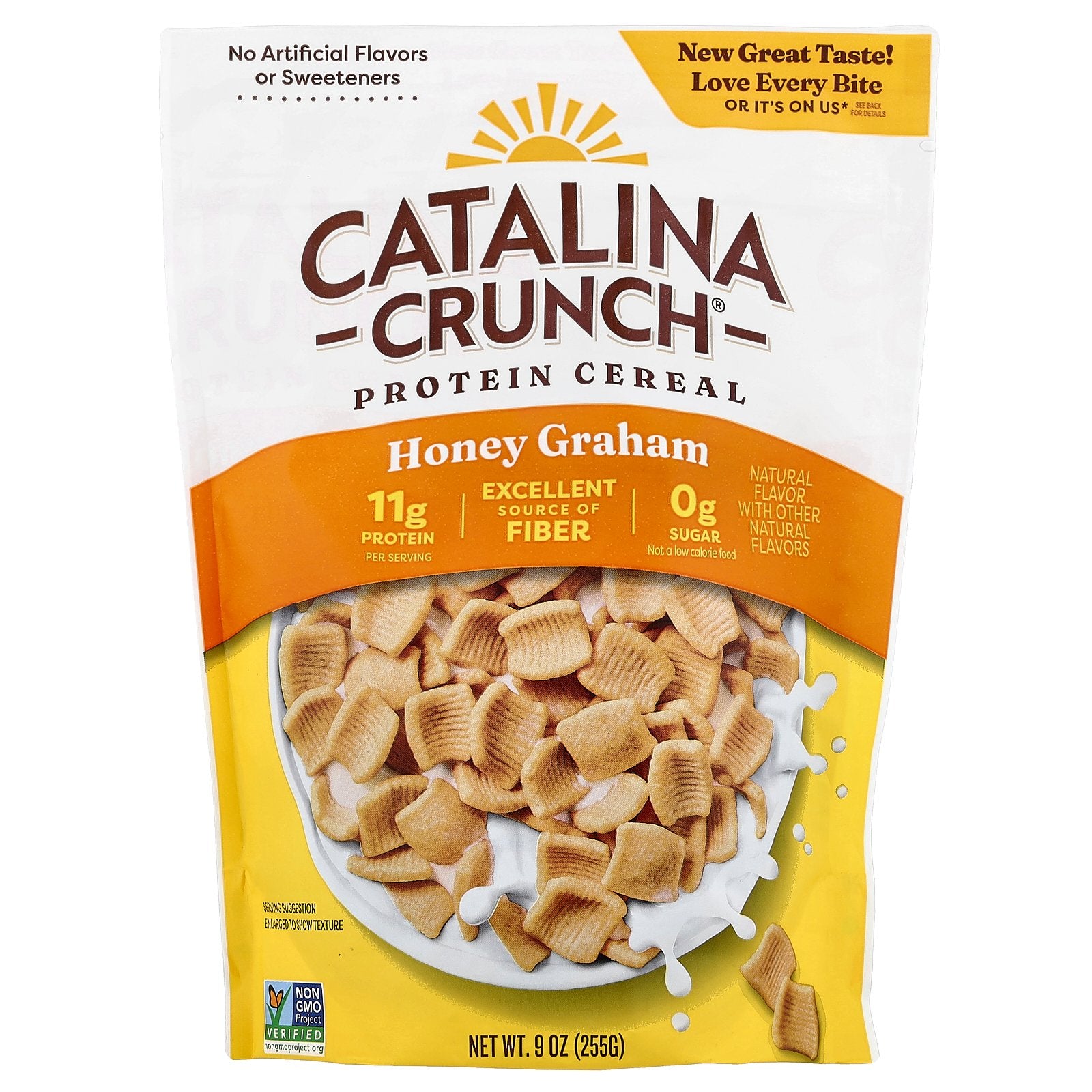 Catalina Crunch, Protein Cereal, Honey Graham, 9 oz (255 g)