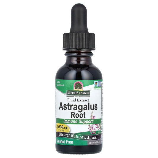 Nature's Answer, Astragalus Root, Fluid Extract, Alcohol-Free, 2,000 mg, 1 fl oz (30 ml)