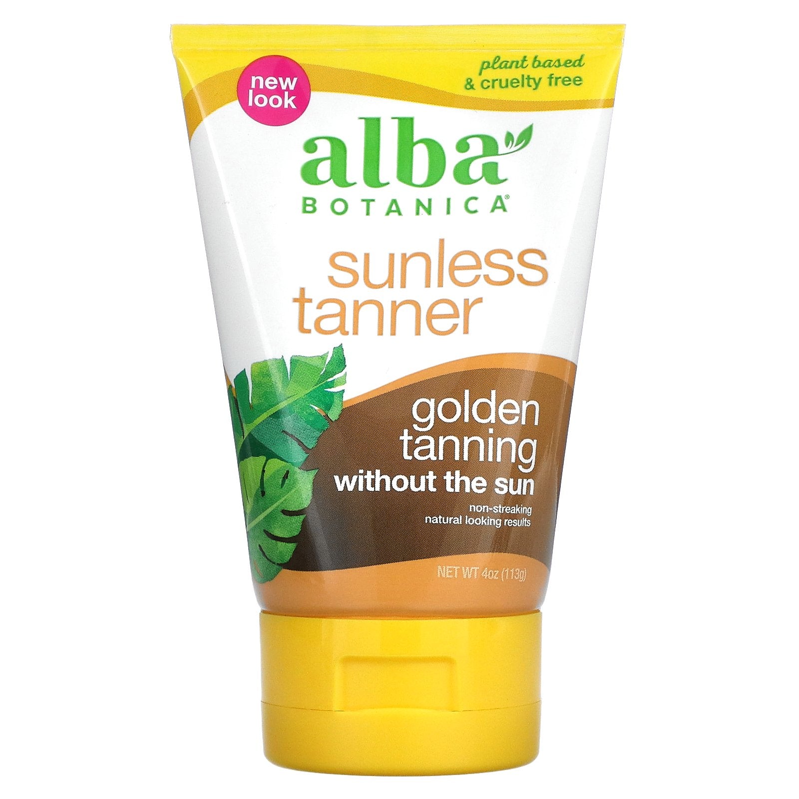 Alba Botanica, Sunless Tanner, 4 oz (113 g)