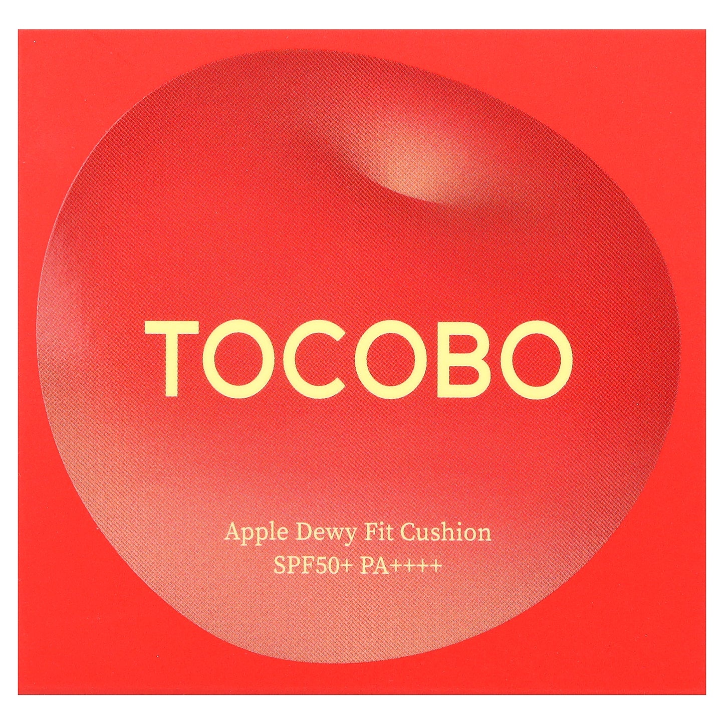 Tocobo, Apple Dewy Fit Cushion, SPF 50+ PA++++, 21W Vanilla , 0.52 oz (15 g)