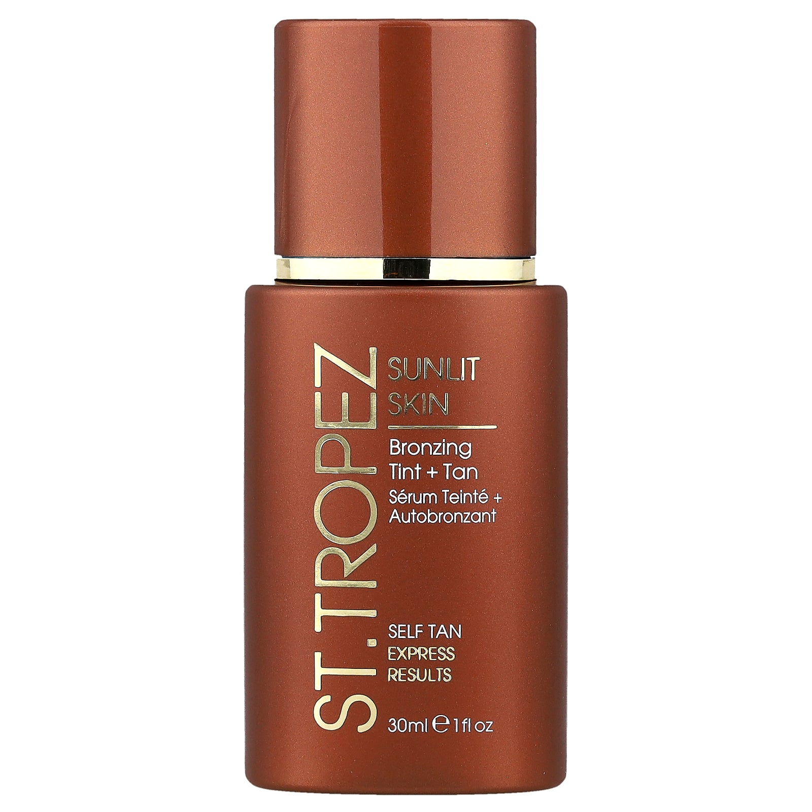 St. Tropez, Sunlit Skin, Bronzing Tint + Tan, 1 fl oz (30 ml)