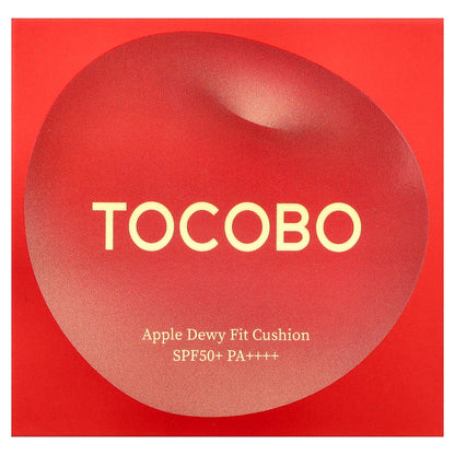 Tocobo, Apple Dewy Fit Cushion, SPF 50+ PA++++, 25 Peanut, 0.52 oz (15 g)