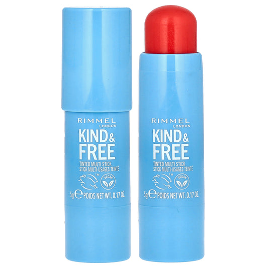 Rimmel London, Kind & Free, Tinted Multi Stick, 004 Tangerine Dream, 0.17 oz (5 g)