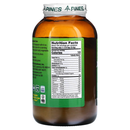 Pines International, Barley Grass, Powder, 24 oz (680 g)