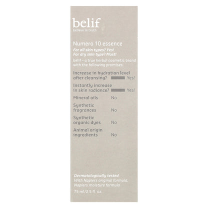 belif, Numero 10 Essence, 2.53 fl oz (75 ml)