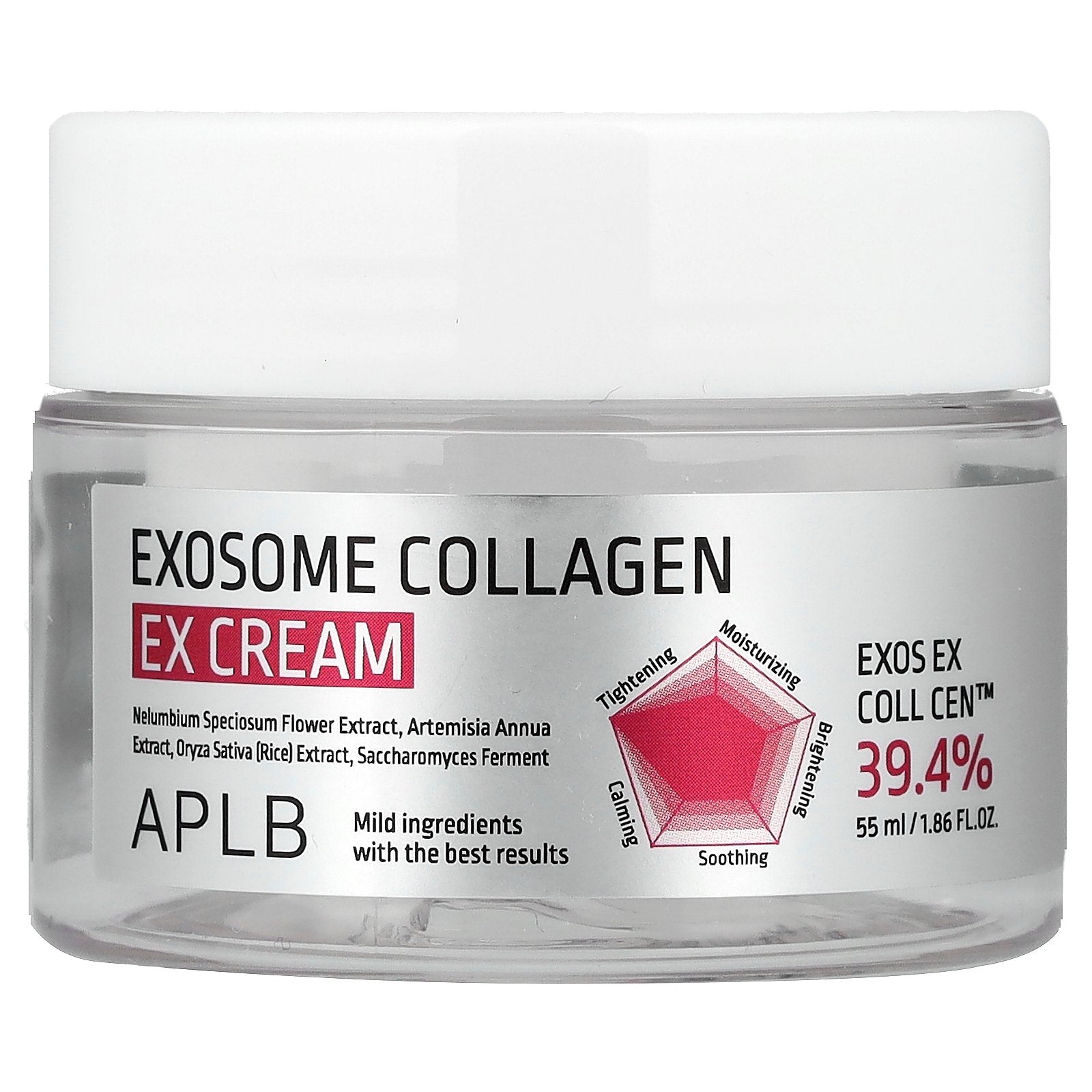 APLB, Exosome Collagen EX Cream, 1.86 fl oz (55 ml)