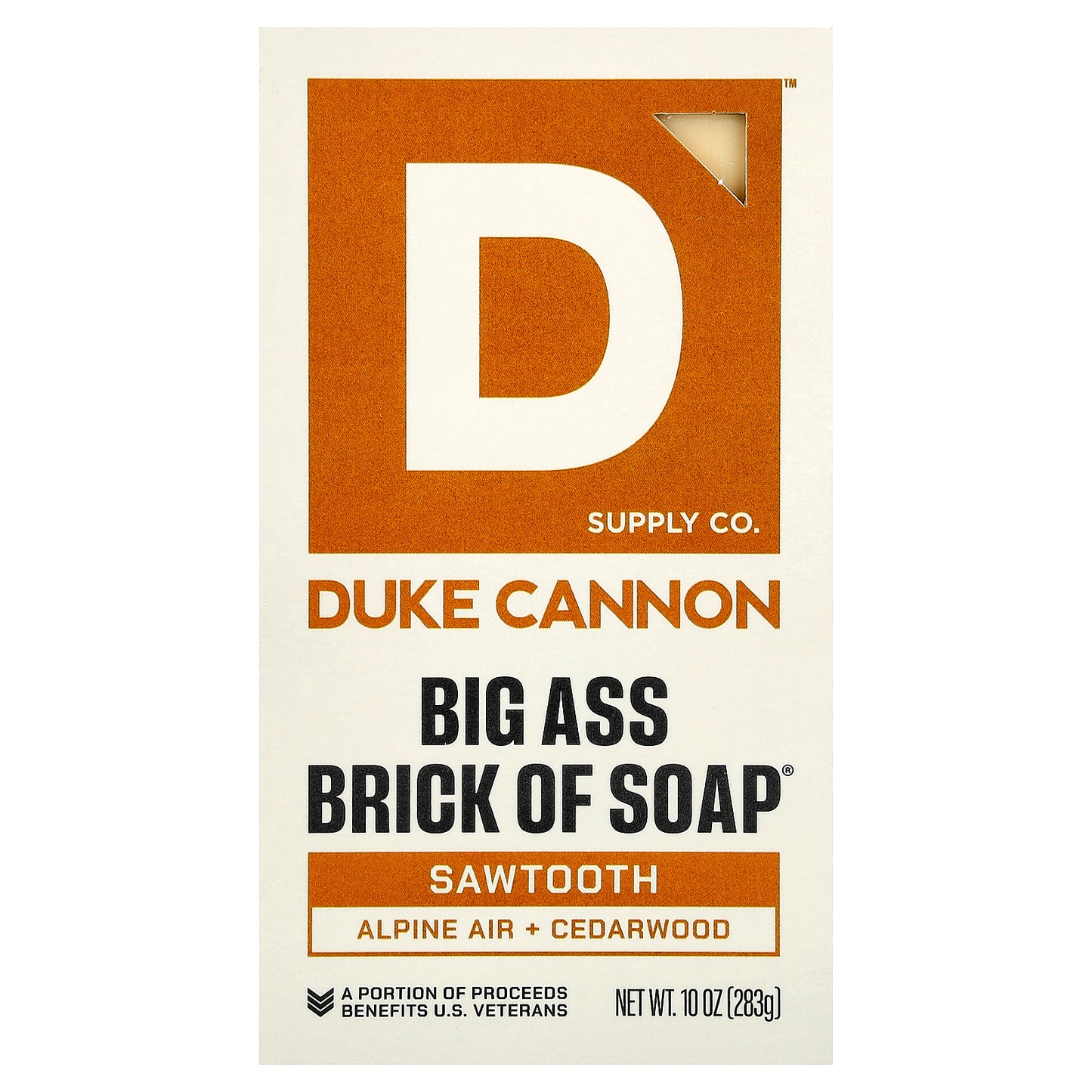 Duke Cannon Supply Co., Big Brick Of Bar Soap®, Sawtooth, 10 oz (283 g)
