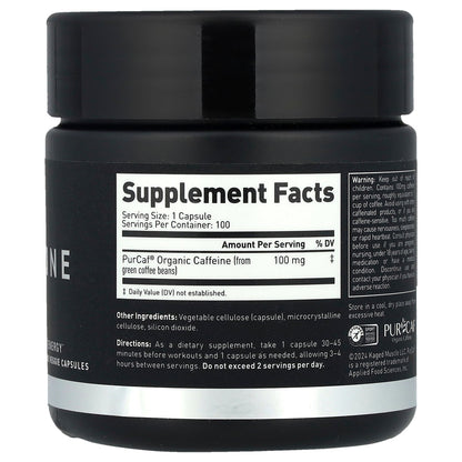 Kaged, Caffeine, 100 mg, 100 Veggie Capsules