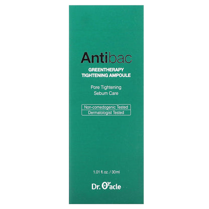 Dr. Oracle, Antibac, Greentherapy Tightening Ampoule, 1.01 fl oz (30 ml)