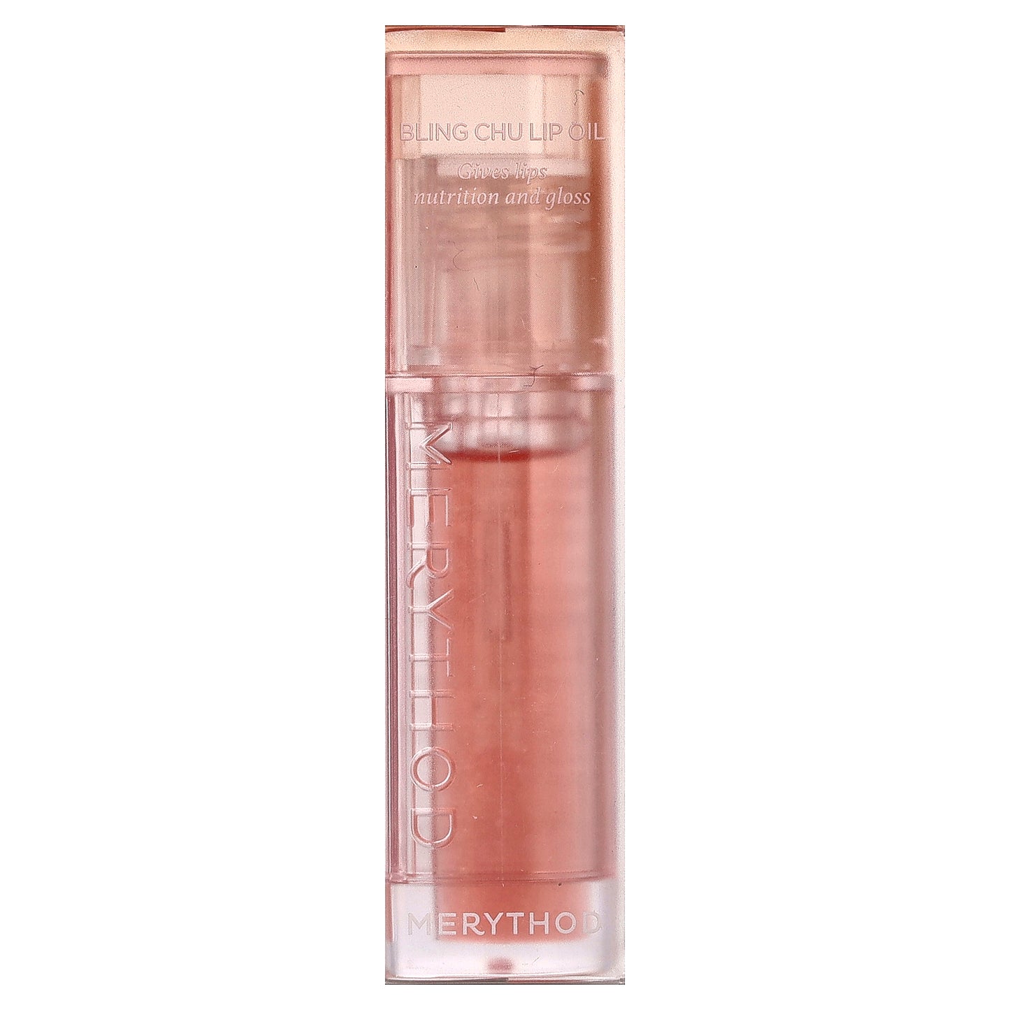 Merythod, Bling Chu Lip Oil, 04 Starlit Coral, 0.12 fl oz (3.5 ml)