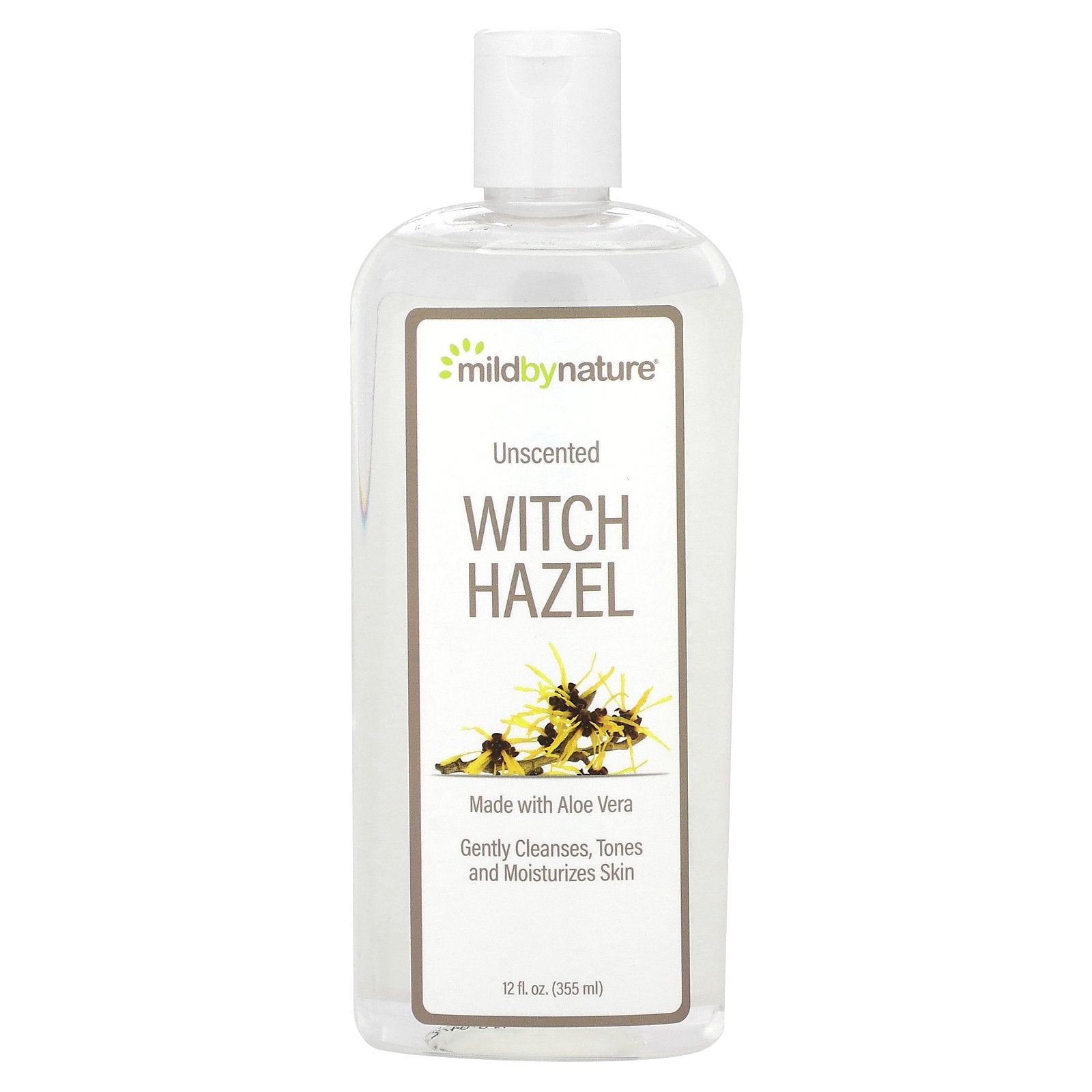 Mild By Nature, Witch Hazel, Alcohol-Free, Unscented, 12 fl oz (355 ml)