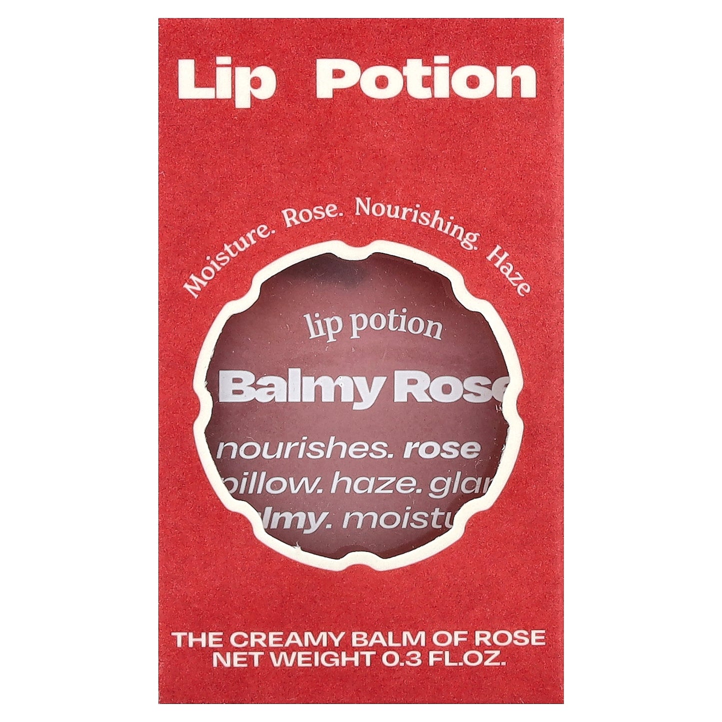 alternativestereo, Lip Potion Balmy Rose, No.0 Nudy Apricot, 0.3 fl oz (9 ml)
