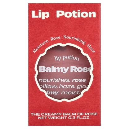 alternativestereo, Lip Potion Balmy Rose, No.0 Nudy Apricot, 0.3 fl oz (9 ml)