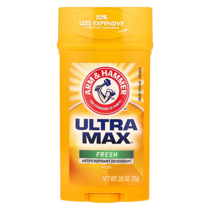 Arm & Hammer, UltraMax™, Solid Antiperspirant Deodorant, Fresh, 2.6 oz (73 g)