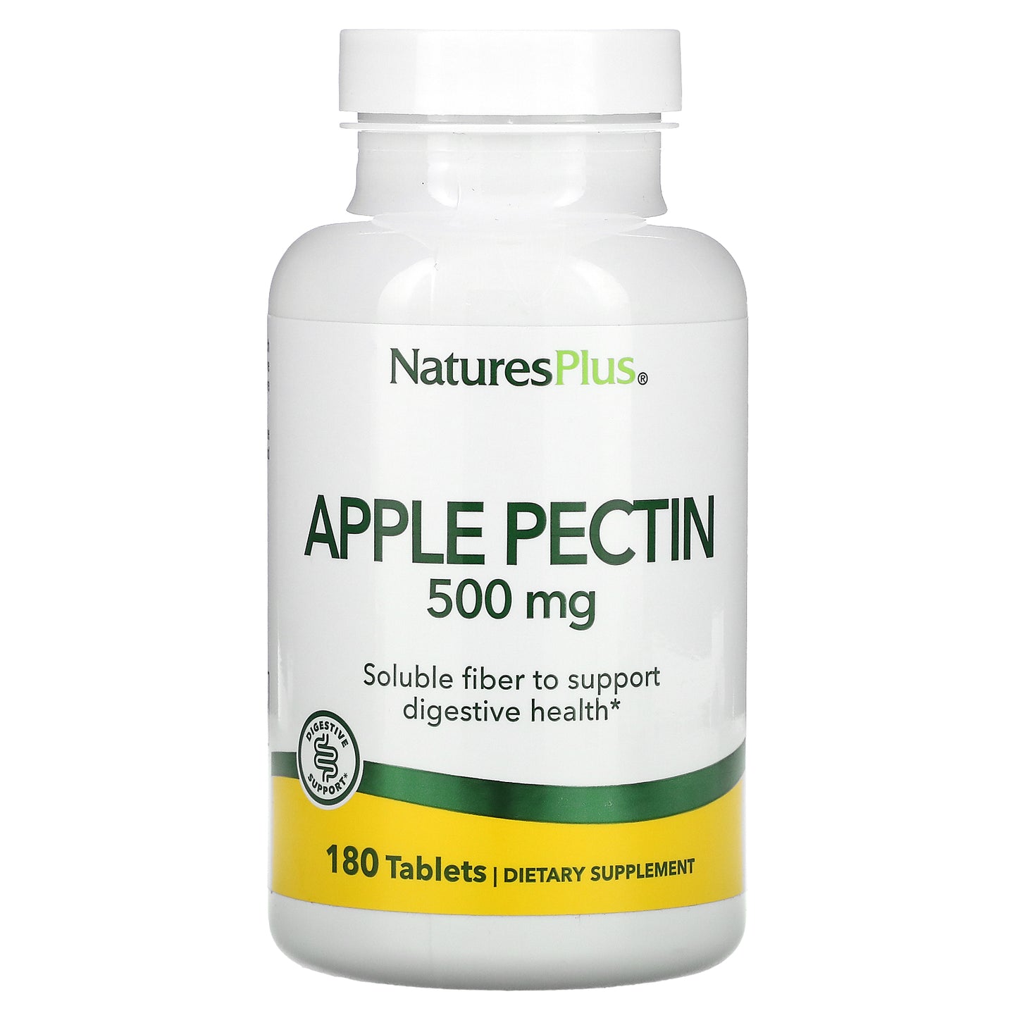 NaturesPlus, Apple Pectin, 500 mg, 180 Tablets