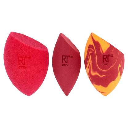 Real Techniques, Makeup Sponge Superstars, 3 Piece Set