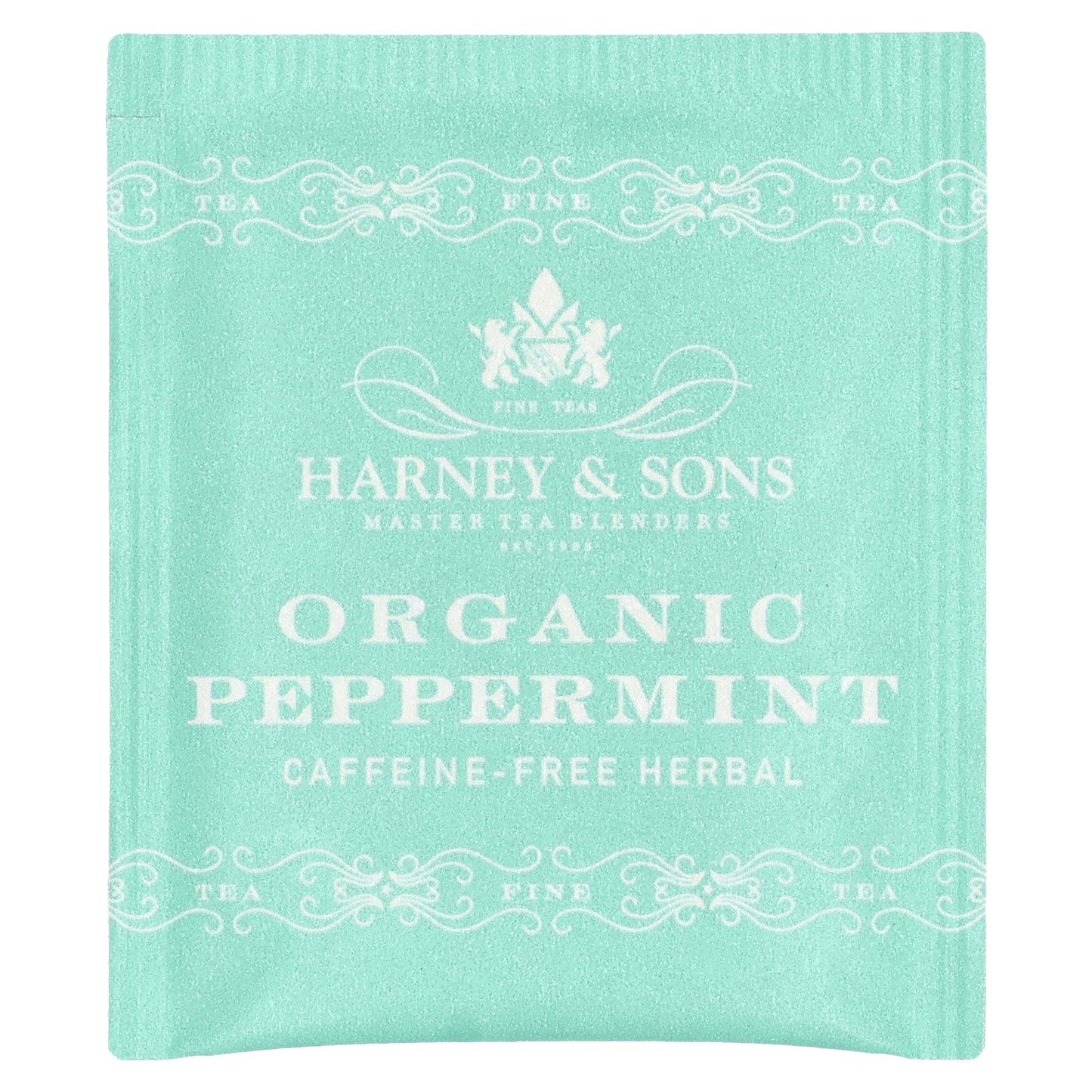 Harney & Sons, Organic Peppermint Herbal Tea, Caffeine-Free, 50 Tea Bags, 1.76 oz (50 g)