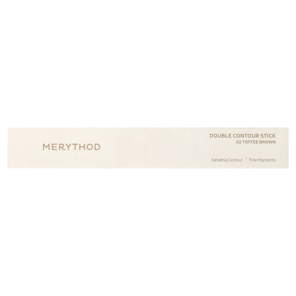 Merythod, Double Contour Stick, 02 Toffee Brown, 11 oz