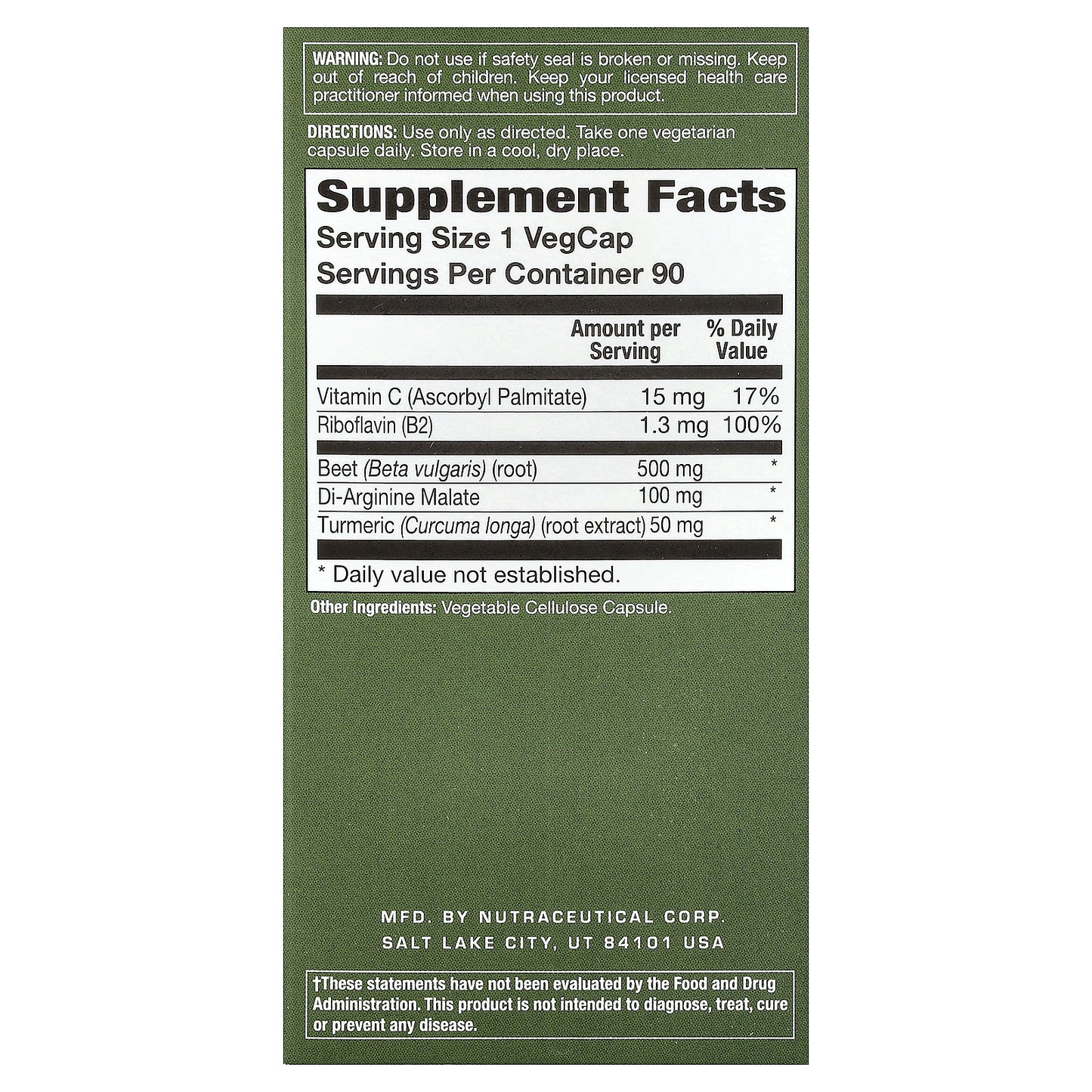 Action Labs, For Men, Ticker Tonic™, Beet Root Caps, 90 VegCaps