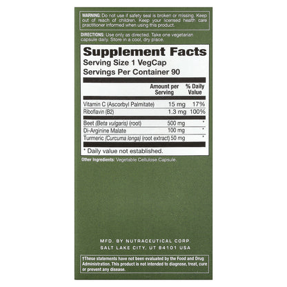 Action Labs, For Men, Ticker Tonic™, Beet Root Caps, 90 VegCaps