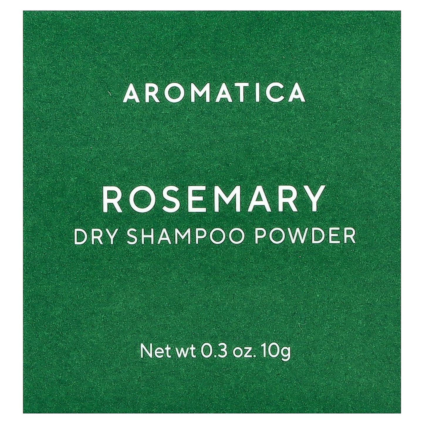 Aromatica, Dry Shampoo Powder, Rosemary, 0.3 oz (10 g)