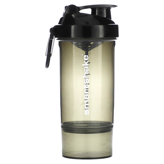 Smartshake, Original2Go ONE, Shaker Cup, Gunsmoke Black, 27 oz (800 ml)