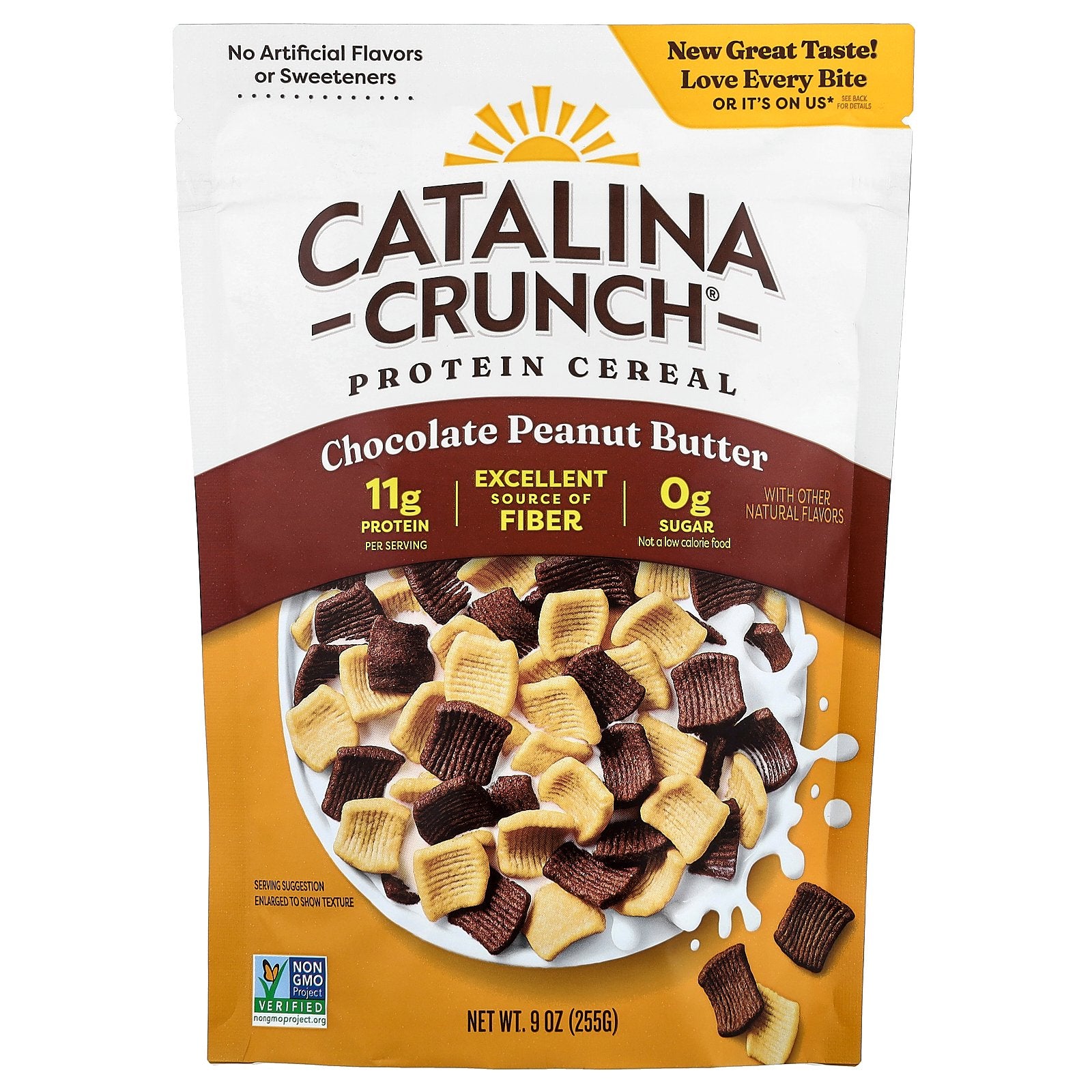 Catalina Crunch, Protein Cereal, Chocolate Peanut Butter, 9 oz (255 g)