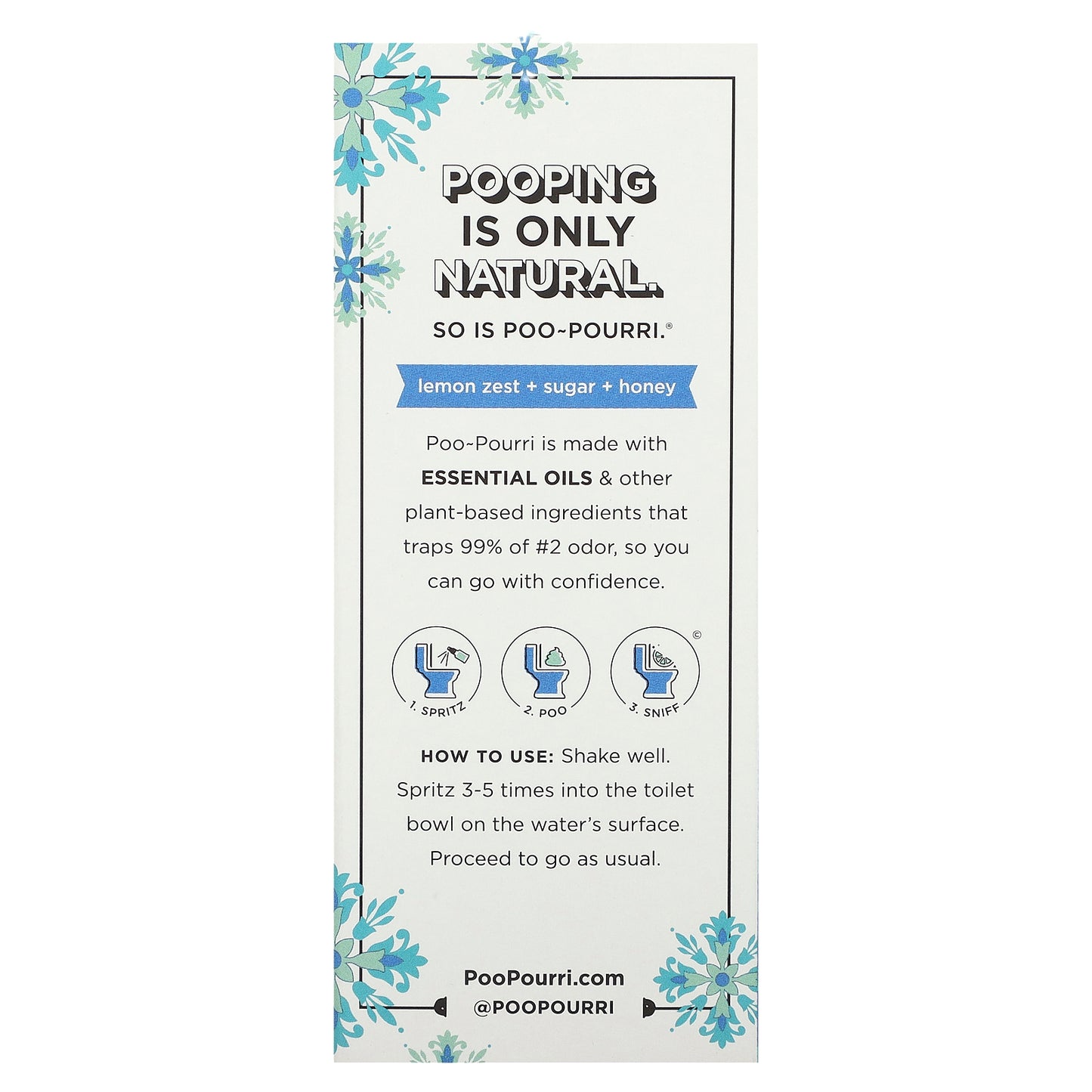 Poo-Pourri, Before-You-Go® Toilet Sprays, Amalfi Flush, 2 fl oz (59 ml)