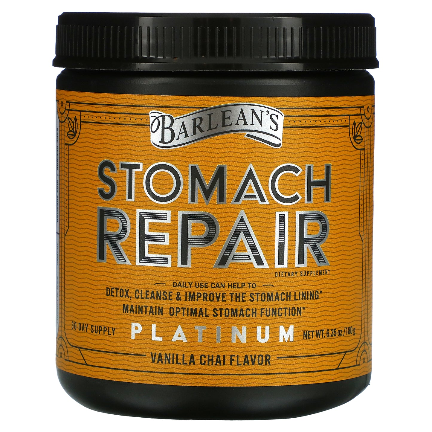 Barlean's, Stomach Repair, Vanilla Chai , 6.35 oz (180 g)