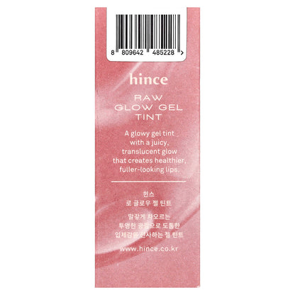 Hince, Raw Glow Gel Tint, R002 Raw Rose, 0.13 fl oz (4 ml)