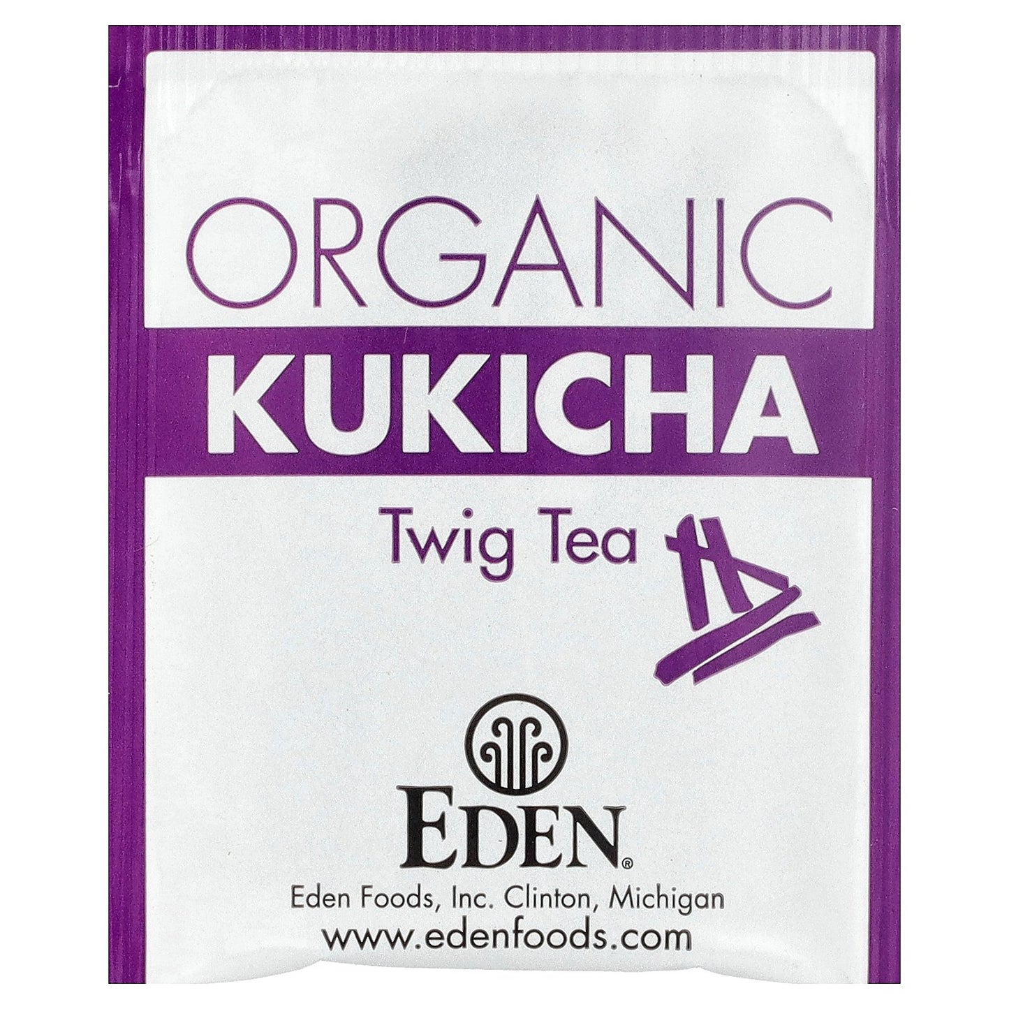 Eden Foods, Organic Kukicha Twig Tea, 16 Tea Bags, 1.12 oz (32 g)