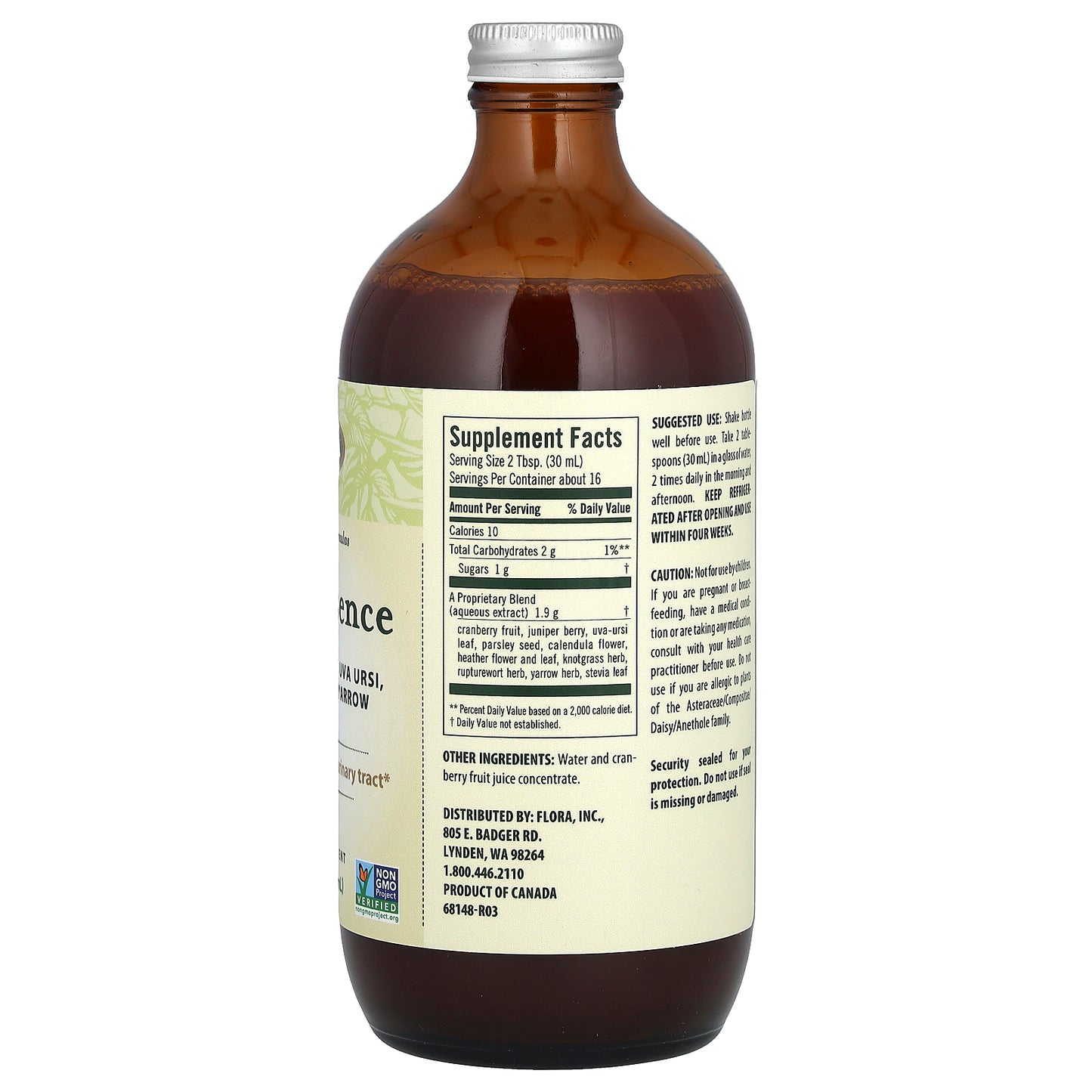 Flora, Cran-Essence, 17 fl oz (500 ml)