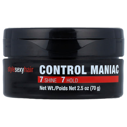 SexyHair, Style, Control Maniac, Styling Wax, 2.5 oz (70 g)