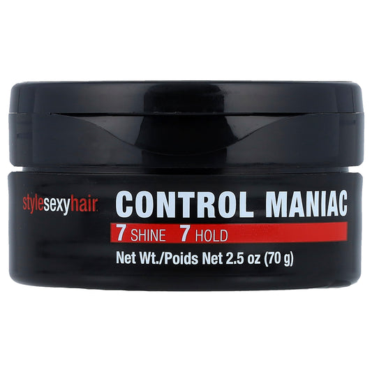 SexyHair, Style, Control Maniac, Styling Wax, 2.5 oz (70 g)