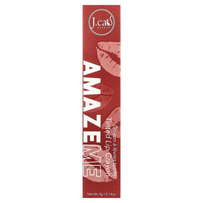 J.Cat Beauty, Amaze Me, Tinted Lip Crayon, AMC103 Just The Way You Are, 0.14 oz (4 g)