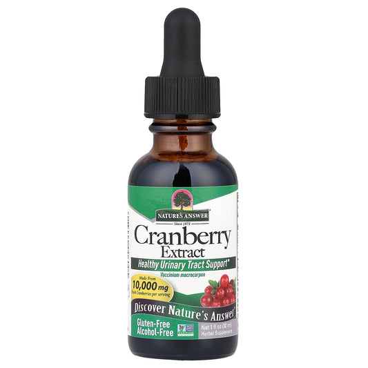 Nature's Answer, Cranberry Extract, Alcohol-Free, 2,000 mg, 1 fl oz (30 ml)